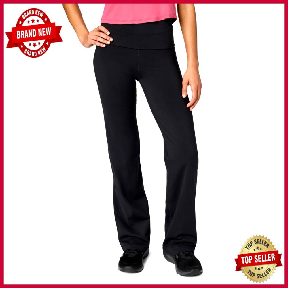 High-Waisted Dri-Fit Fold-Over Active Pants For Women